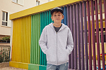 Kids Hooded Sweat Jacket  1