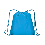 210t polyester backpack with drawstring closure and reinforced corners 2