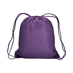 210t polyester backpack with drawstring closure and reinforced corners 2