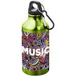 Oregon 400 ml aluminium water bottle with carabiner 2