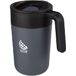 Nordia 400 ml double-wall recycled mug 2