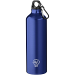 Oregon 770 ml RCS certified recycled aluminium water bottle with carabiner 2