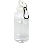 Oregon 400 ml RCS certified recycled plastic water bottle with carabiner 1