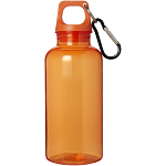 Oregon 400 ml RCS certified recycled plastic water bottle with carabiner 3