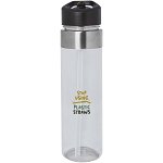 Dylan 650 ml Tritan water bottle with flip spout lid 2