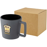 Cali 370 ml ceramic mug with matt finish 2