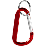 Timor RCS recycled aluminium carabiner keychain 3