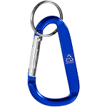 Timor RCS recycled aluminium carabiner keychain 4