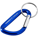 Timor RCS recycled aluminium carabiner keychain 2