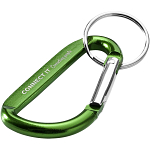 Timor RCS recycled aluminium carabiner keychain 2