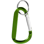 Timor RCS recycled aluminium carabiner keychain 3