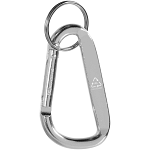 Timor RCS recycled aluminium carabiner keychain 4