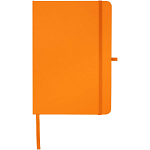 Teak A5 recycled hard cover notebook with lined pages 3