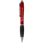 Nash ballpoint pen coloured barrel and black grip (black ink) 2