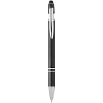 Kish ballpoint pen with silver finish (black ink) 1