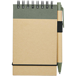 Zuse A7 recycled jotter notepad with pen 3