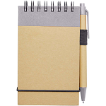 Zuse A7 recycled jotter notepad with pen 3