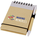 Zuse A7 recycled jotter notepad with pen 2