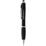 Nash coloured stylus ballpoint pen with black grip (blue ink) 3