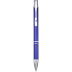 Moneta aluminium click ballpoint pen (blue ink) 3