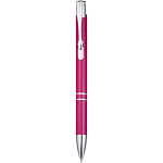 Moneta aluminium click ballpoint pen (blue ink) 3