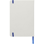 Spectrum A5 white notebook with coloured strap 4