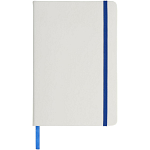 Spectrum A5 white notebook with coloured strap 3