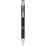 Moneta anodized aluminium click ballpoint pen (blue ink) 3