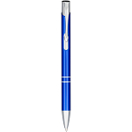 Moneta anodized aluminium click ballpoint pen (blue ink) 3