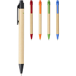 Berk recycled carton and corn plastic ballpoint pen (black ink) 1