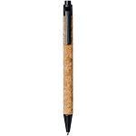 Midar cork and wheat straw ballpoint pen (black ink) 3