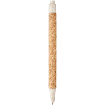 Midar cork and wheat straw ballpoint pen (black ink) 4