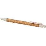 Midar cork and wheat straw ballpoint pen (black ink) 2