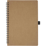 Cobble A5 wire-o recycled cardboard notebook with stone paper 3