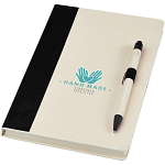 Dairy Dream A5 size reference recycled milk cartons notebook and ballpoint pen set 2