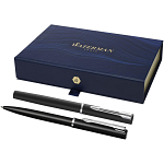 Waterman Allure rollerball and ballpoint pen set  (black ink) 1