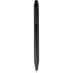 Chartik monochromatic recycled paper ballpoint pen with matte finish (black ink) 1