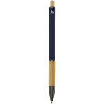 Darius recycled aluminium ballpoint pen (blue ink) 3