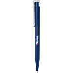 Unix recycled plastic ballpoint pen (blue ink) 2