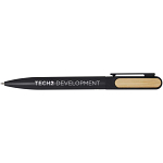 Blanca recycled aluminium ballpoint pen (black ink) 2