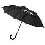 Fontana 23 auto open umbrella with carbon look and crooked handle 2