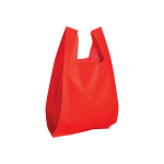 Heat-sealed 45 g/m2 non-woven fabric mini shopping bag 1