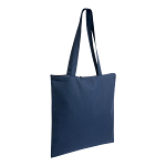 220 g/m2 cotton shopping bag, long handles, zip closure 3