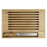 Pao bamboo cutting board with knife 4