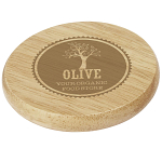 Scoll wooden coaster with bottle opener 4