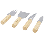 Cheds 4-piece bamboo cheese set 2