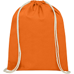 Oregon 100 g/m² cotton drawstring bag 5L 4