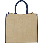 Harry coloured edge jute tote bag 25L 3