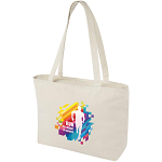 Ningbo 320 g/m² zippered cotton tote bag 15L 3