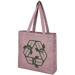 Pheebs 210 g/m² recycled gusset tote bag 13L 2